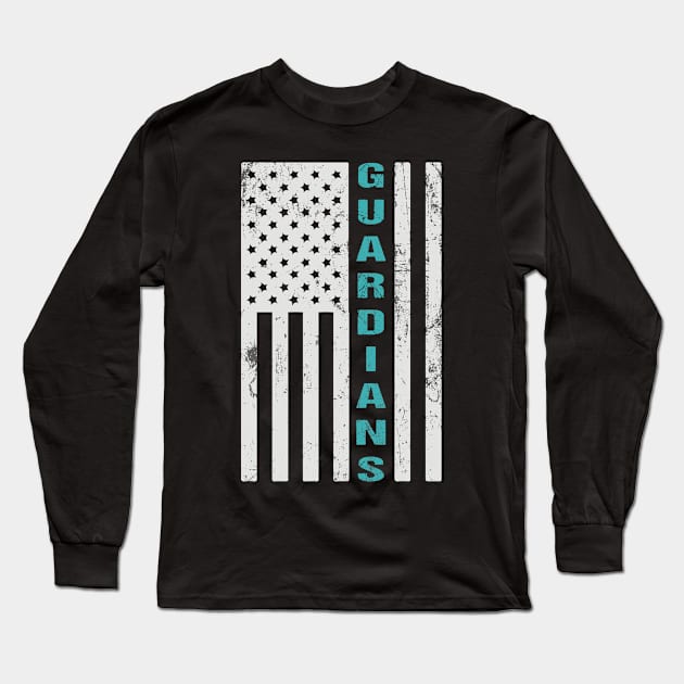 Guardians of Space Flag - Military Force to Defend the USA Long Sleeve T-Shirt by Shop design